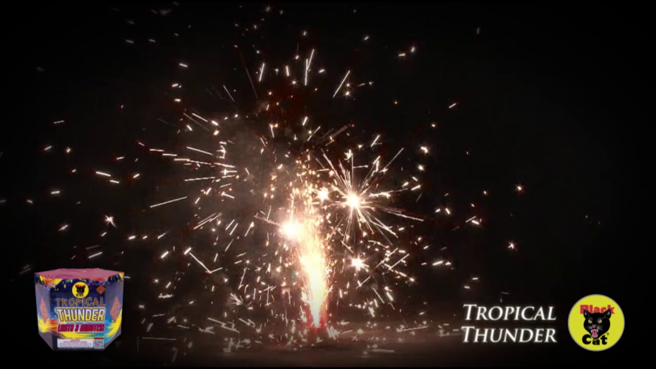 Tropical Thunder - Black Cat Fireworks