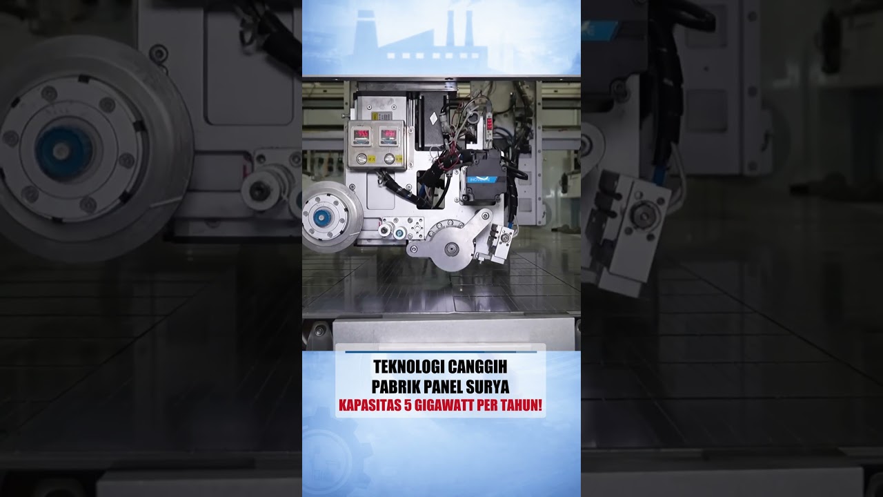 Intip Pabrik Panel Surya Kapasitas Besar di China! 🌏🔋