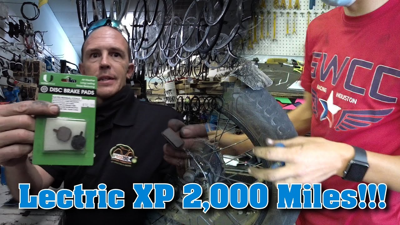 Fat Tire Ebike 2,000 mile Repair and Maintenance (Lectric XP)