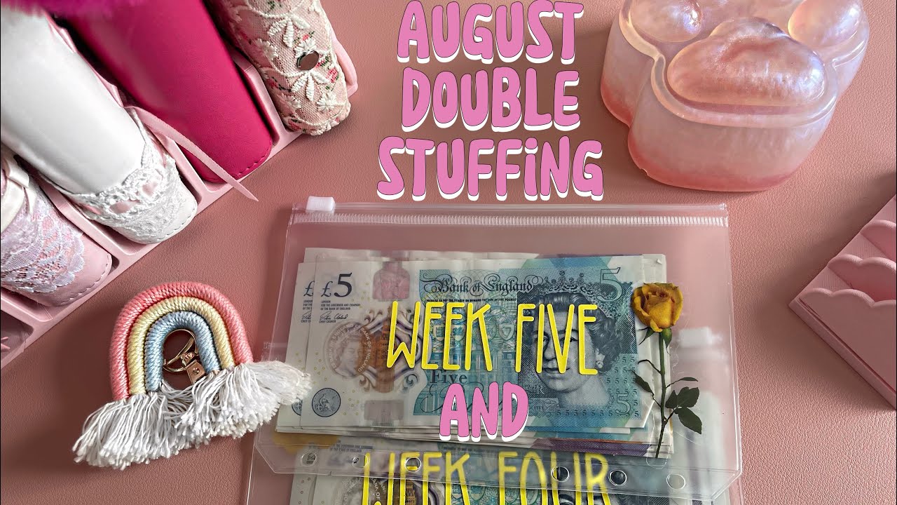 AUGUST #4/5 CASH ENVELOPE STUFFING | ENVELOPES & SAVINGS CHALLENGES | UK CASH STUFFING