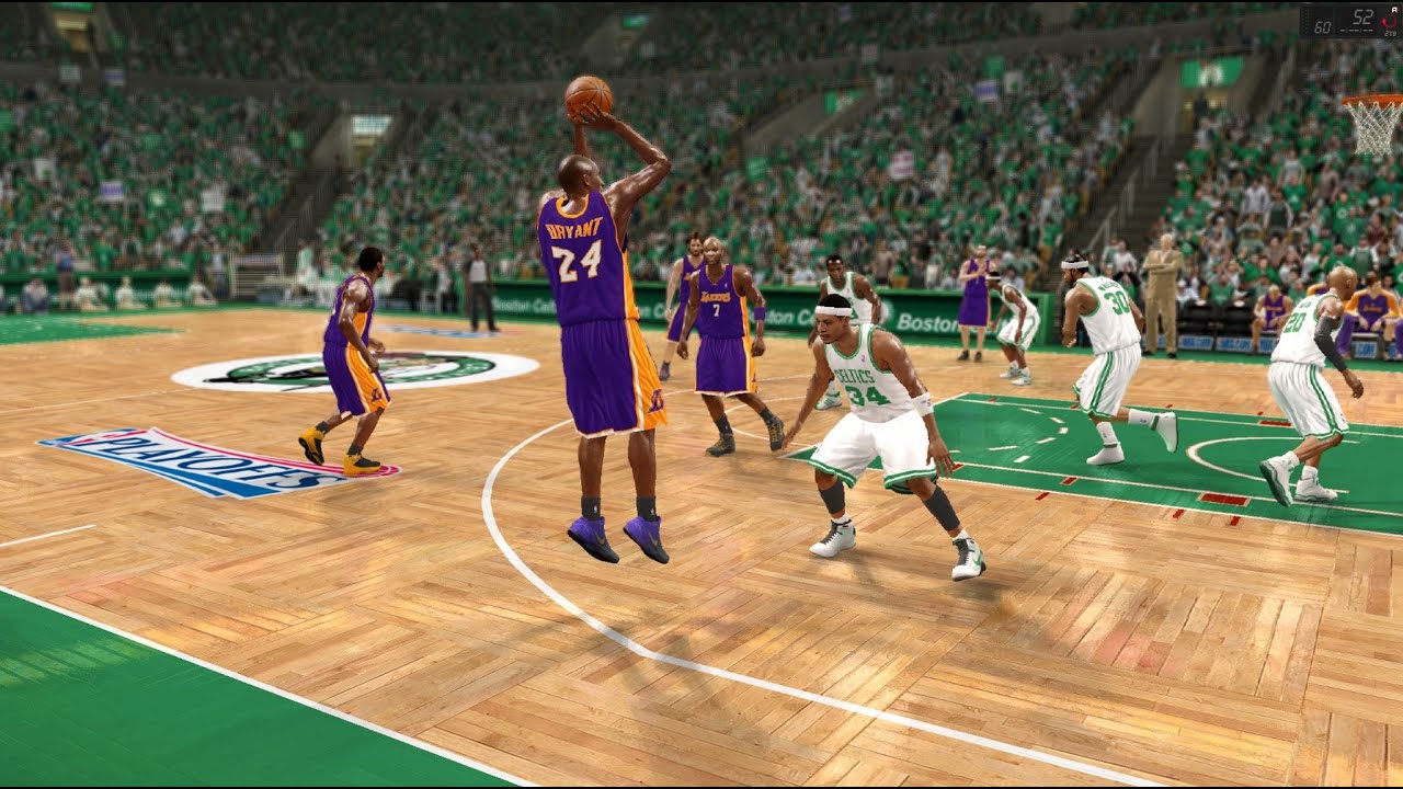 NBA Live 10 - Lakers vs Celtics - Highlights - Playoff Atmosphere - They should have built off this
