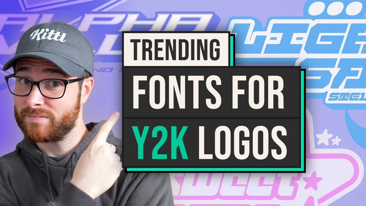 6 Free Fonts For Y2K Logos And Streetwear Designs