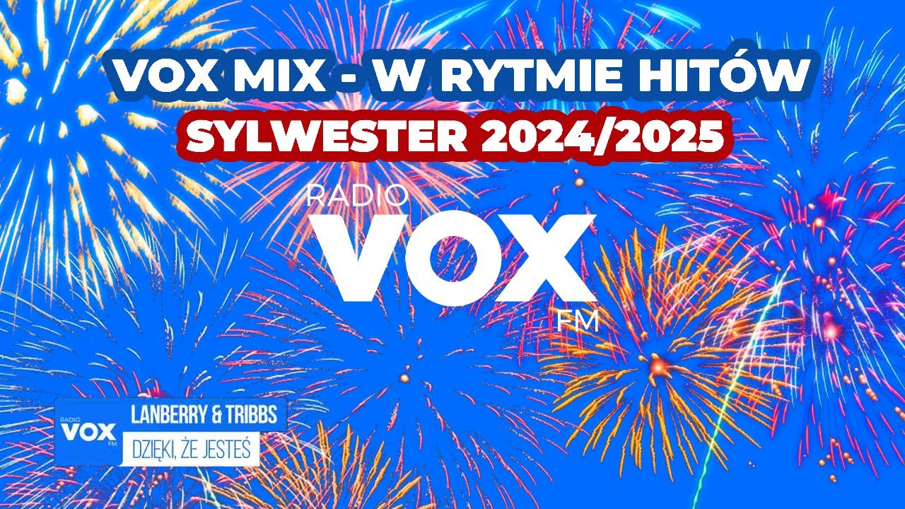 SYLWESTER w Rytmie Hit&oacute;w 2024/2025 - OFICJALNY MIX VOX FM