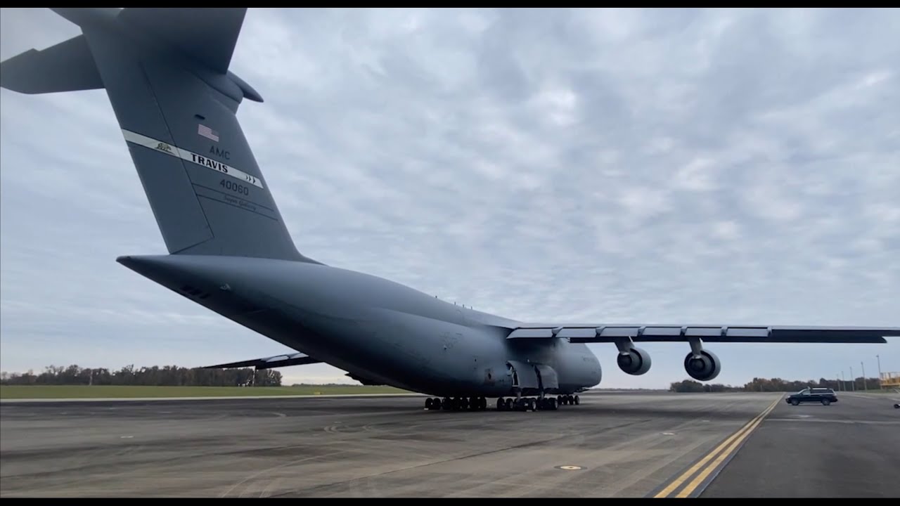 C-5 Super Galaxy Cold Load Training