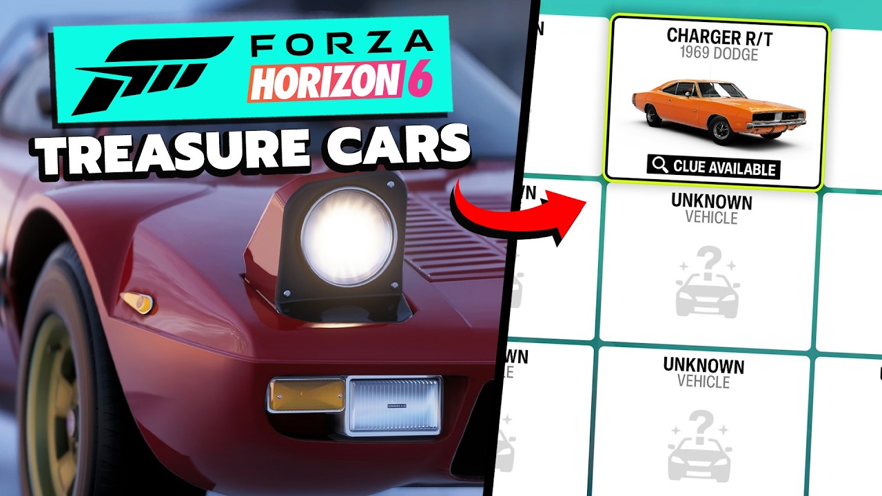 Forza Horizon 6 &ndash; Guide To Find All Treasure Cars