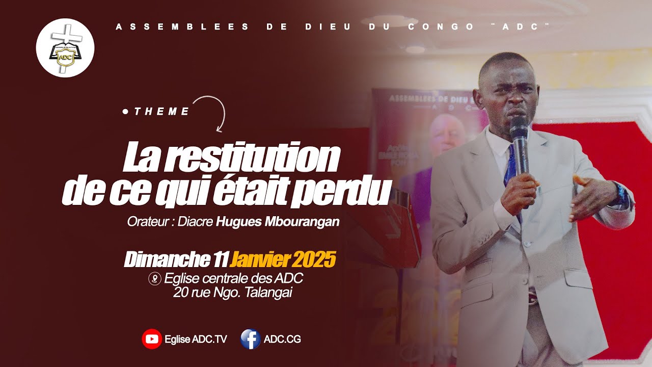 La restitution de ce qui était perdu