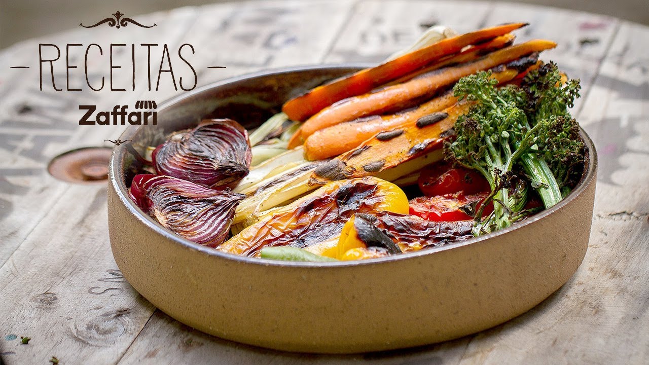 Vegetais Grelhados - Receitas Zaffari