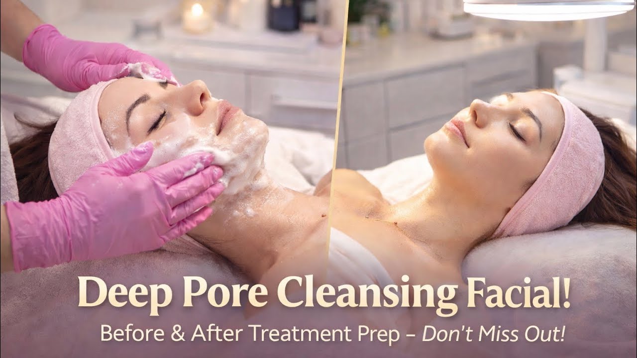 Deep Pore Cleansing Facial | Skin Preparation for Advanced Treatments (Part 2)