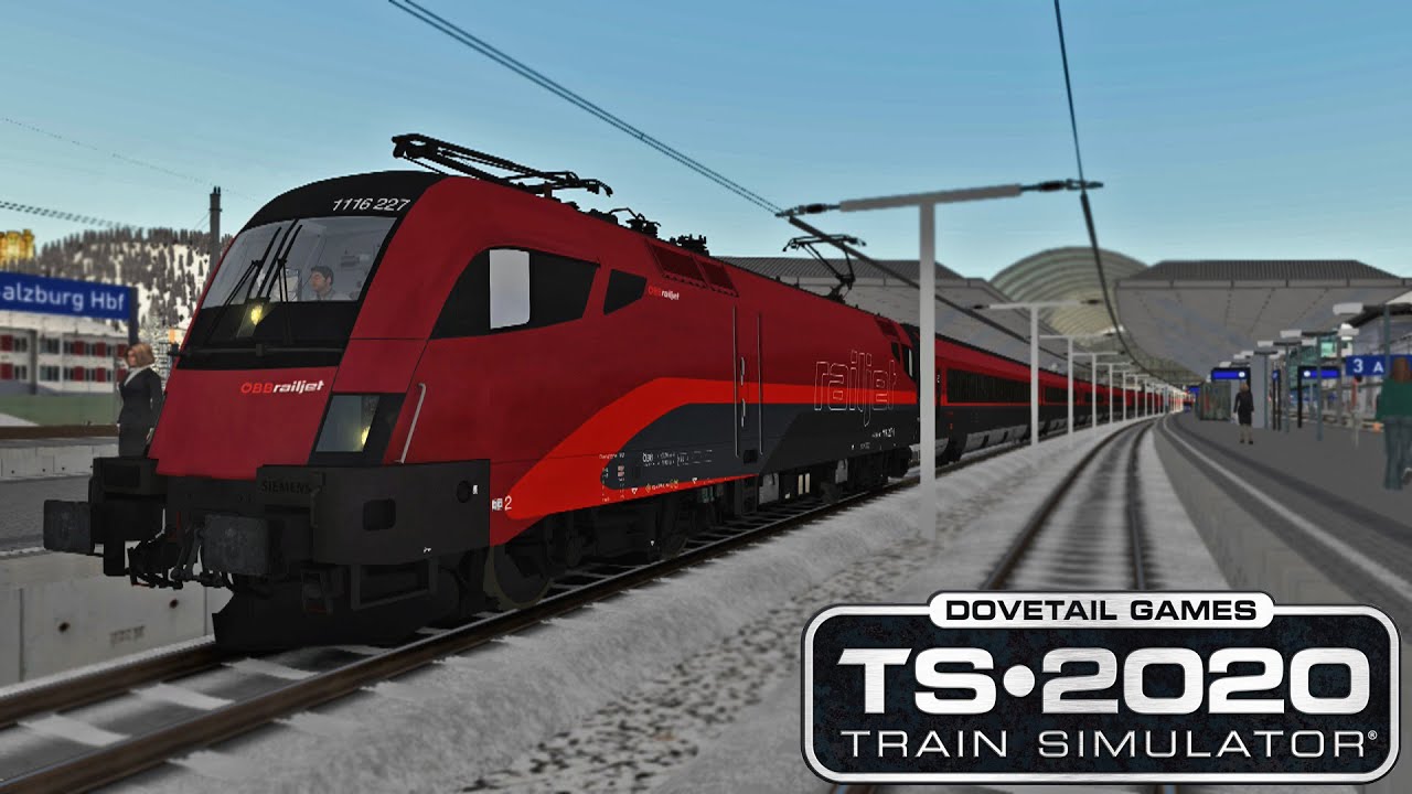 ÖBB RJX 165/565 Salzburg Hbf. nach Linz Hbf. | Train Simulator 2021 | virtuelle Führerstandsmitfahrt