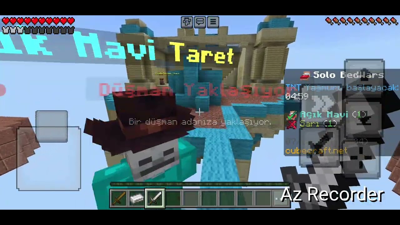 Bedwars oynuyoruz! Bölüm 1