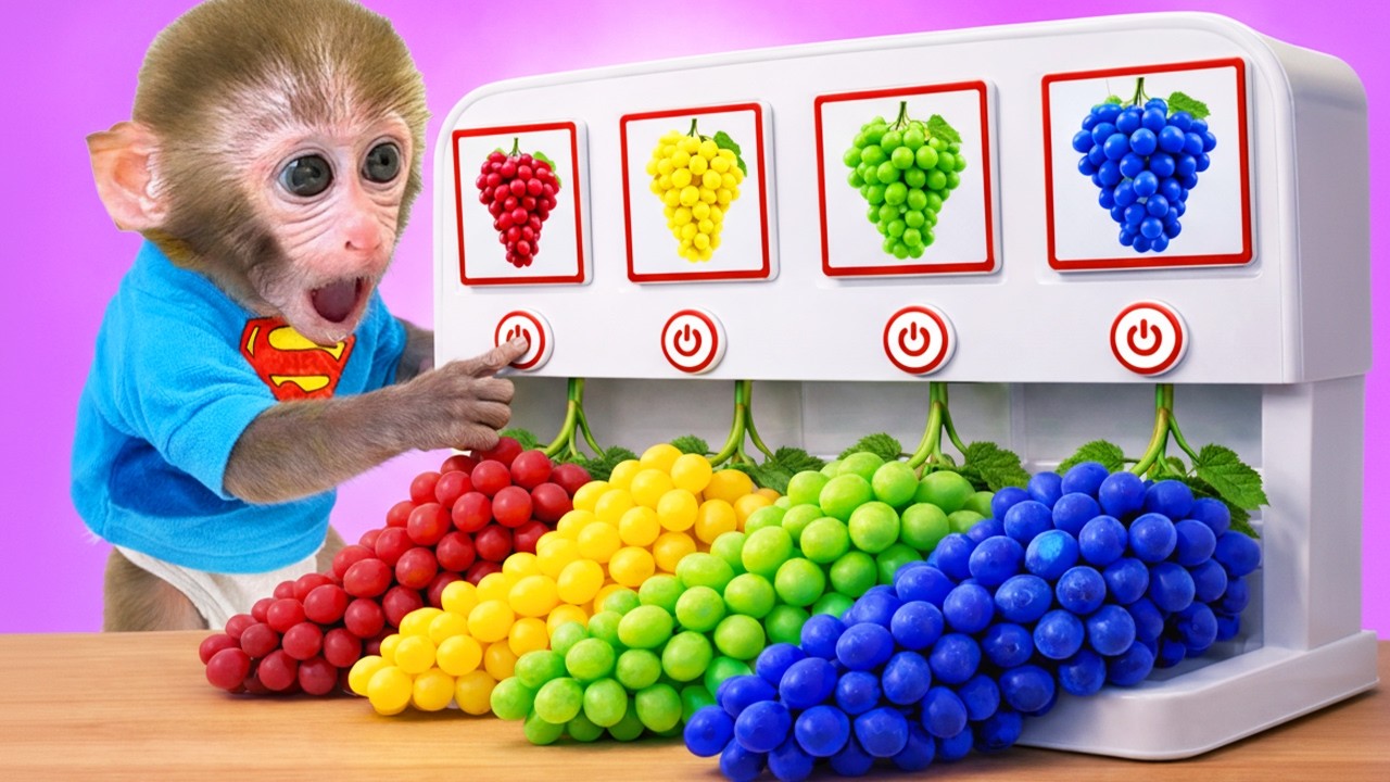 Affe JoJo und der Lastkraftwagen mit dem Traubenautomaten – Was ist passiert? | JoJo und Freunde