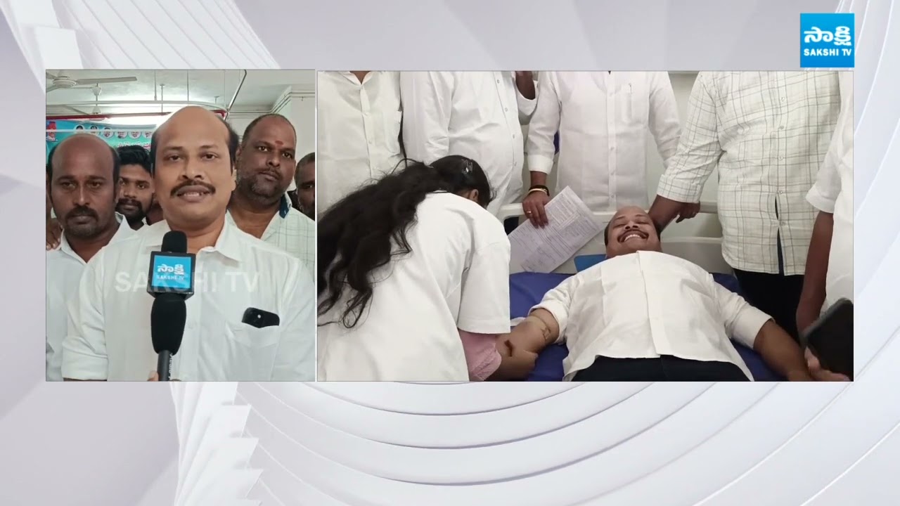 YS Jagan Birthday Celebrations At Rajam |@SakshiTVLIVE