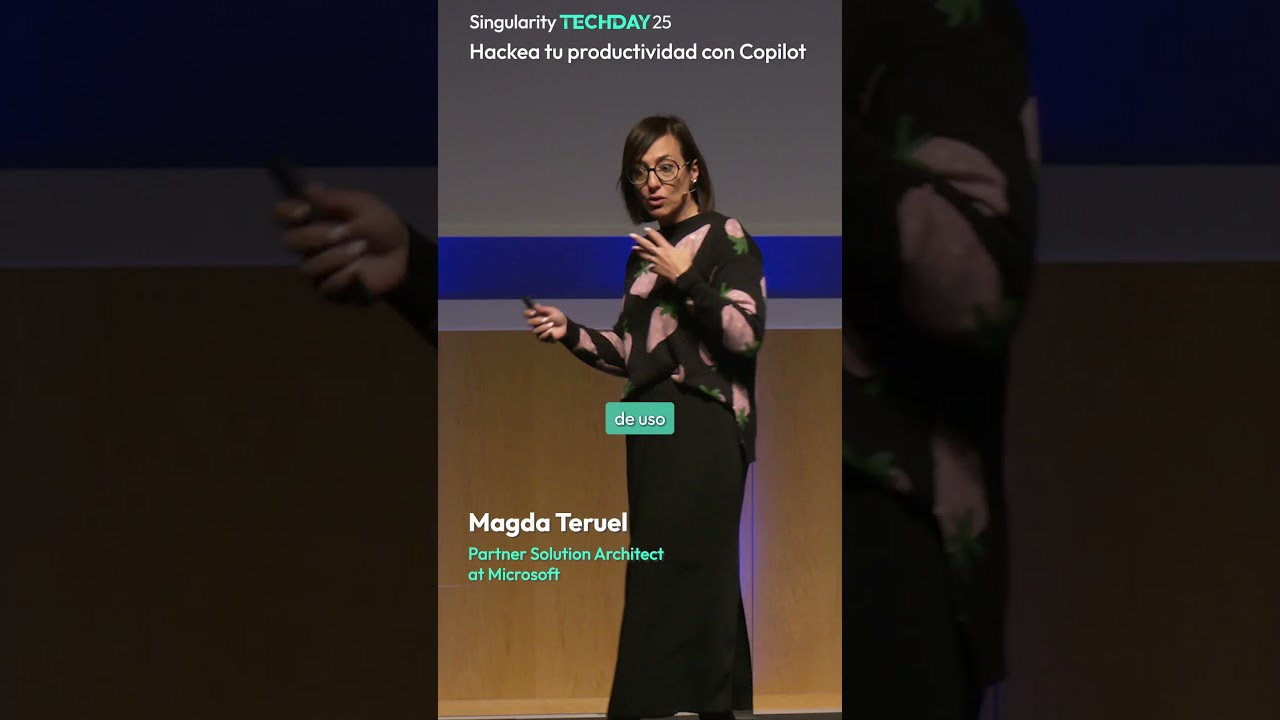 Hackea tu productividad con Copilot | Magda Teruel