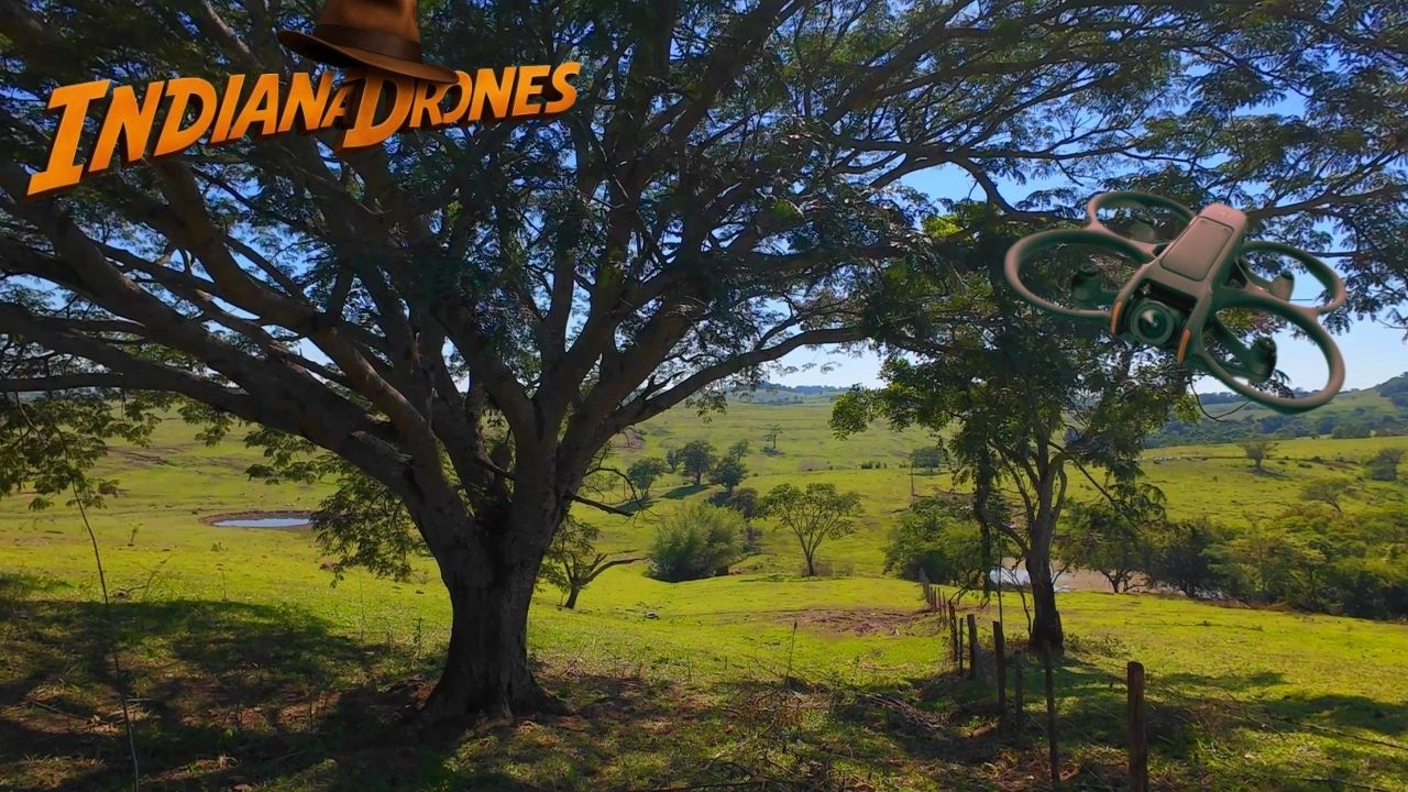 Uma Aventura com Drone No Sitio