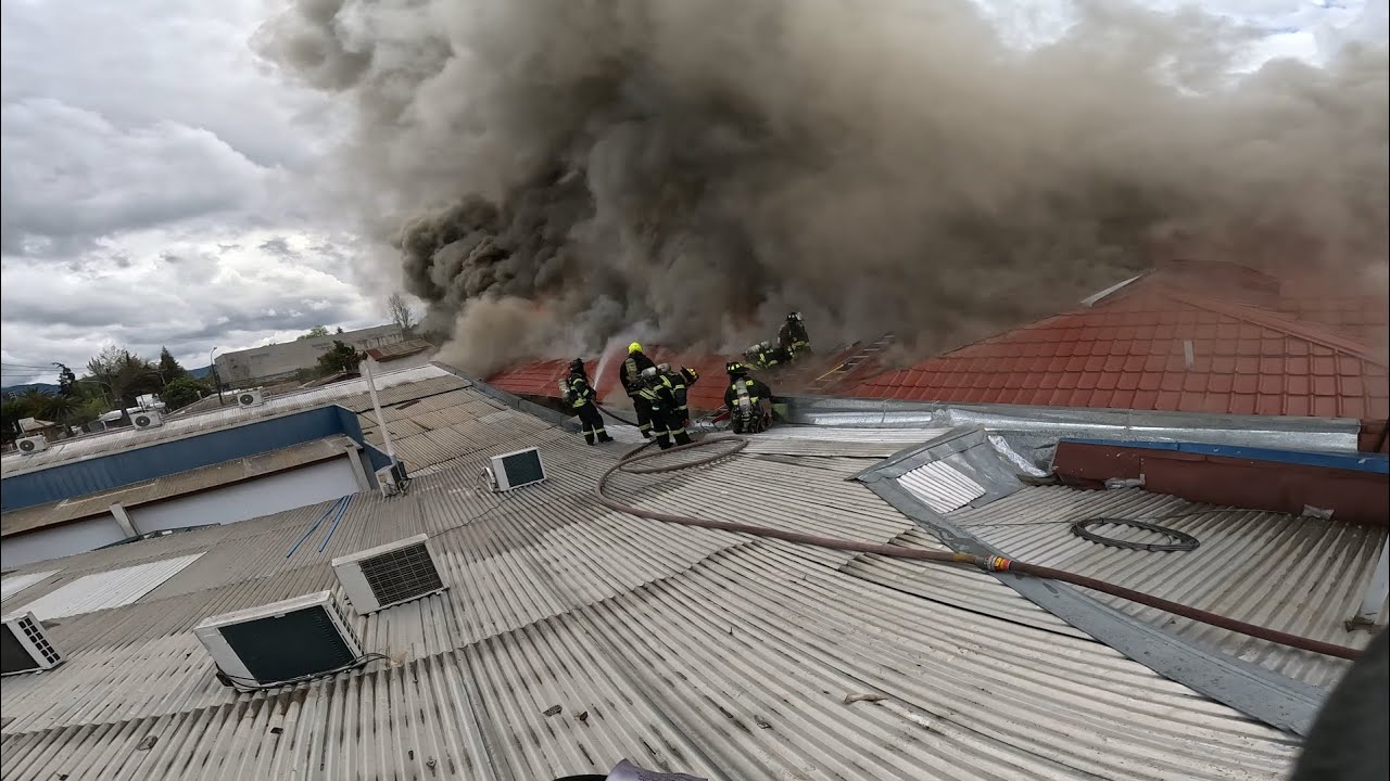 ALARMA DE INCENDIO EXEQUIEL GONZÁLEZ/JUAN BAUTISTA 🧑‍🚒🚨