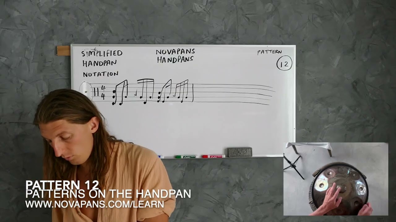 Pattern 12 | Handpans Players | Novapans Handpans