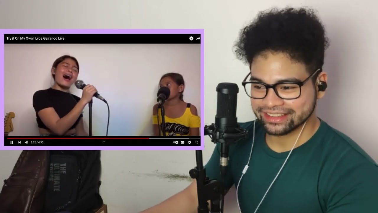 LYCA GAIRANOD - Try it On My Own - SINGER HONEST REACTION