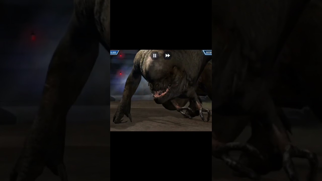 NEW DISTORTUS REX BOSS ATTACK ANIMATION - Jurassic World The Game #jurassicworldthegame #drex