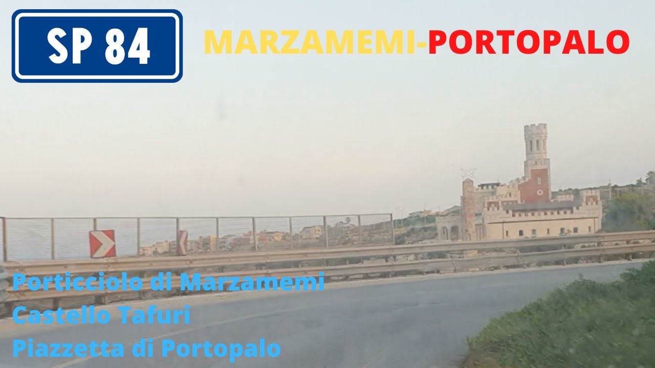 SP84 (SR): da Marzamemi fino a Portopalo di Capo Passero [Driving in Sicily]