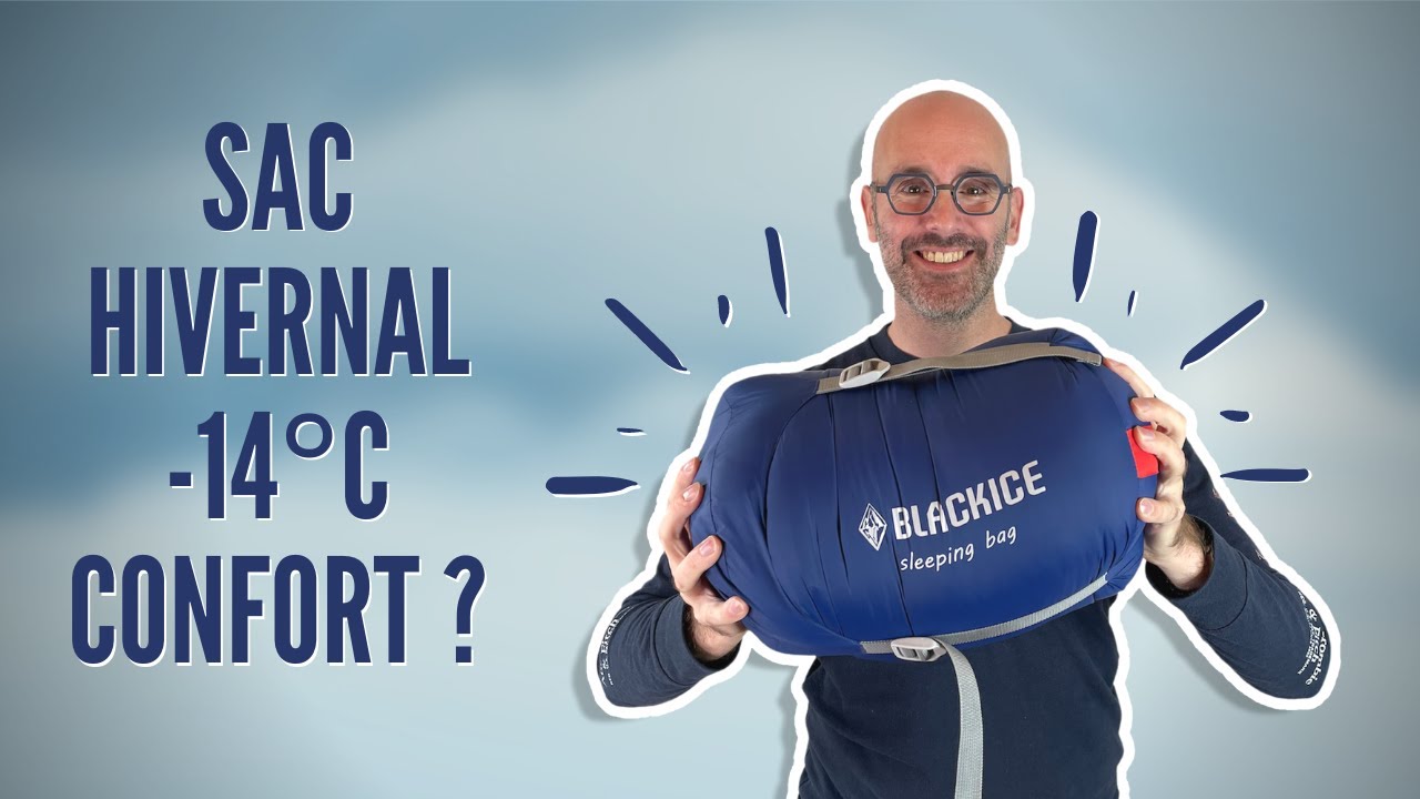 Sac de couchage BLACK ICE G1000 : con&ccedil;u pour AFFRONTER le froid ?