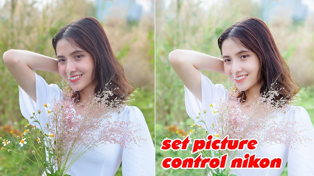 Cách set màu đẹp hồng cam trên Nikon D750|Thai Light