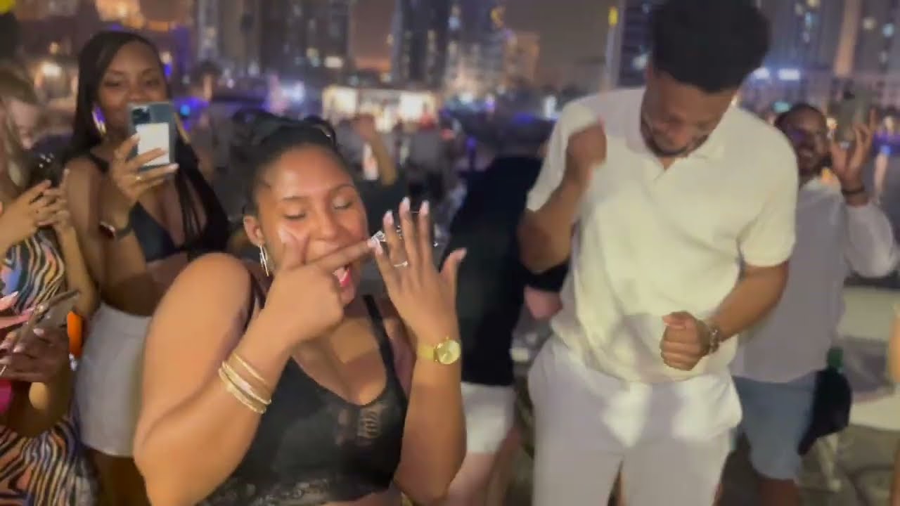 Antiona & Alister's surprise yacht marriage proposal | Dubai | DjMrMagiic | Tweak & Wine