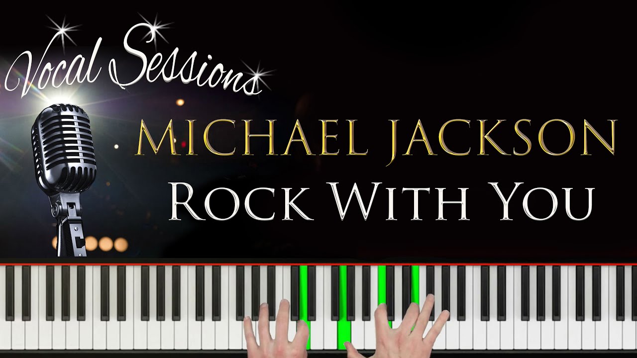 Rock With You - MICHAEL JACKSON 1979 - Piano with LEAD VOCAL