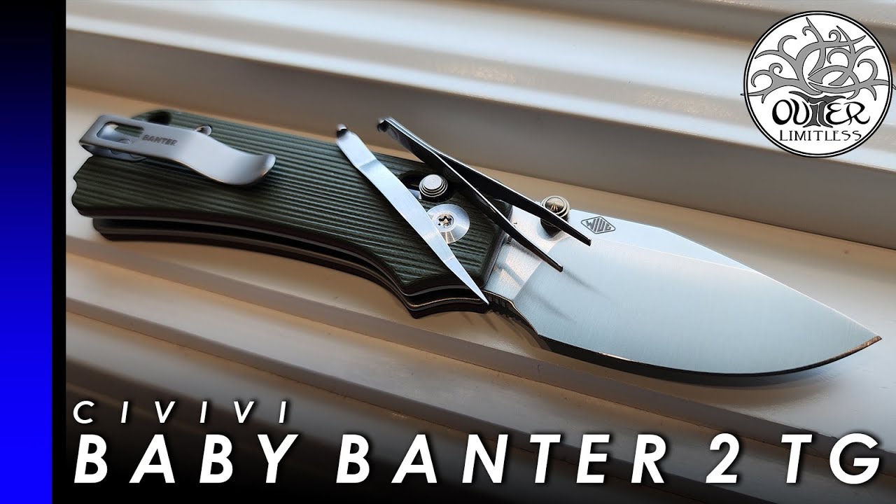Civivi Baby Banter 2 TG: FANTASTIC!!  Fit, Finish, Features | Great Simple Design Tools | Pocket EDC