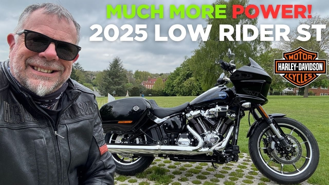 The 2025 Harley Davidson Lowrider ST with the High Output 117 - it’s very good.