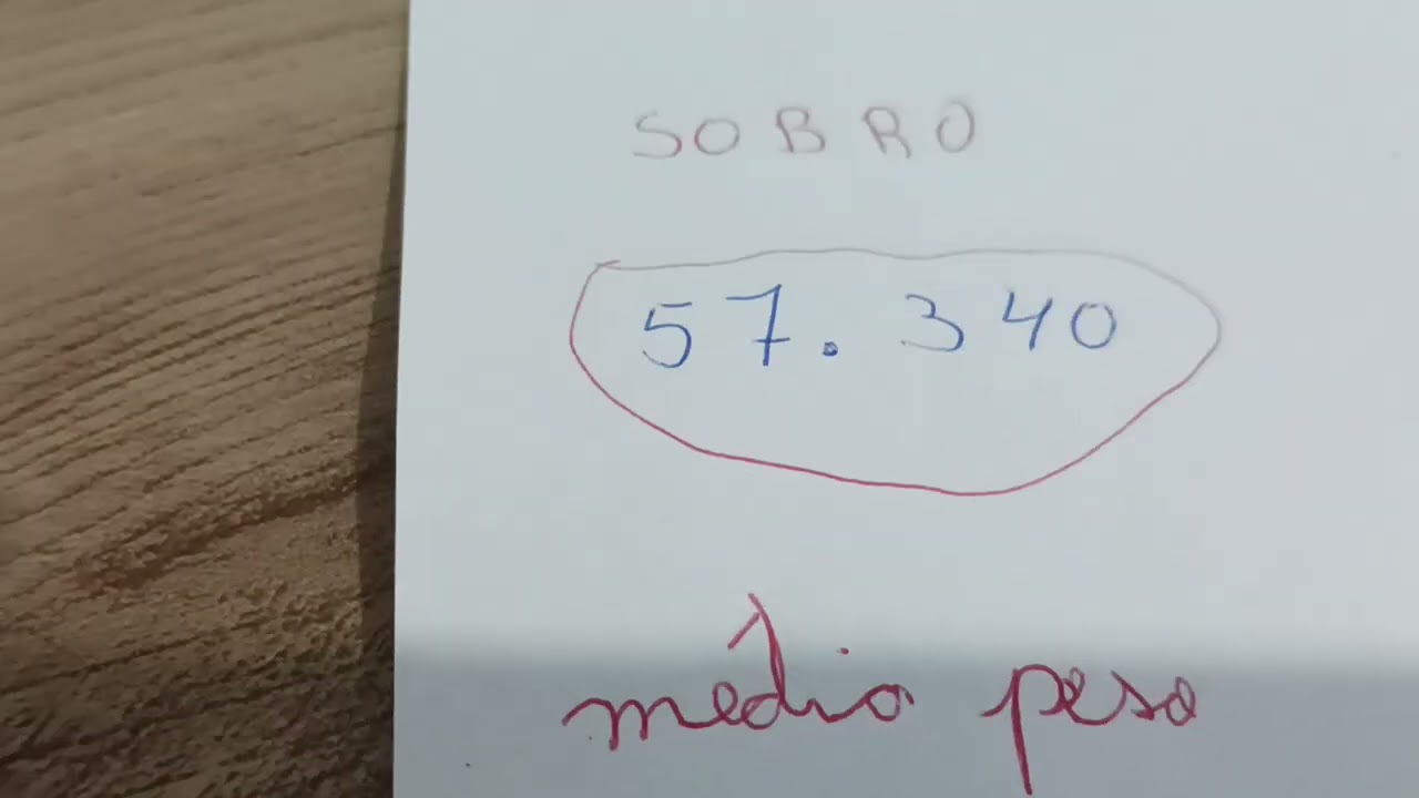cálculo da conversão real do lote