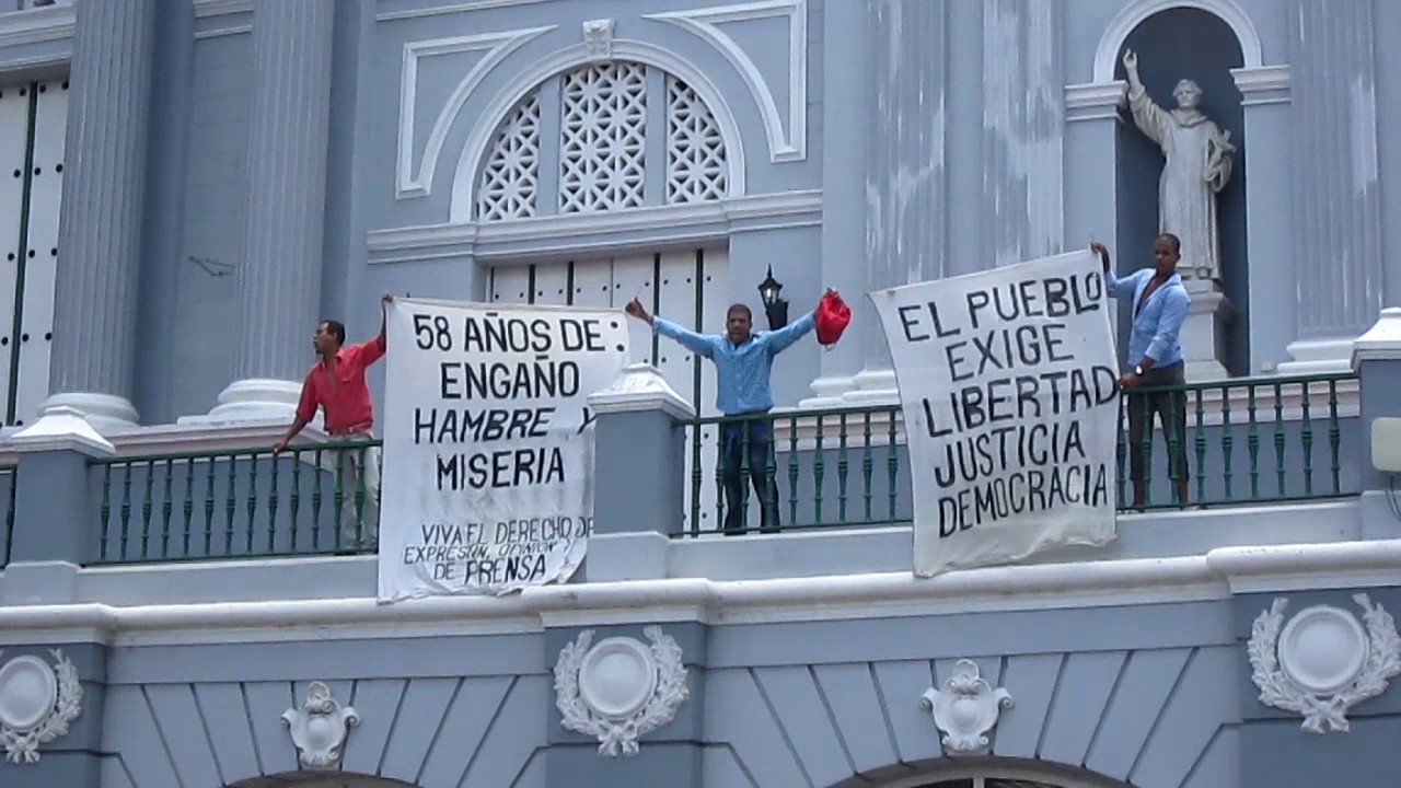 Protesta opositora el 26 de julio en Santiago