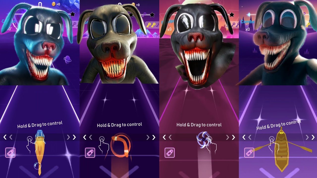 Cartoon Dog vs Cartoon Dog vs Cartoon Dog vs Cartoon Dog - Beat  Shot