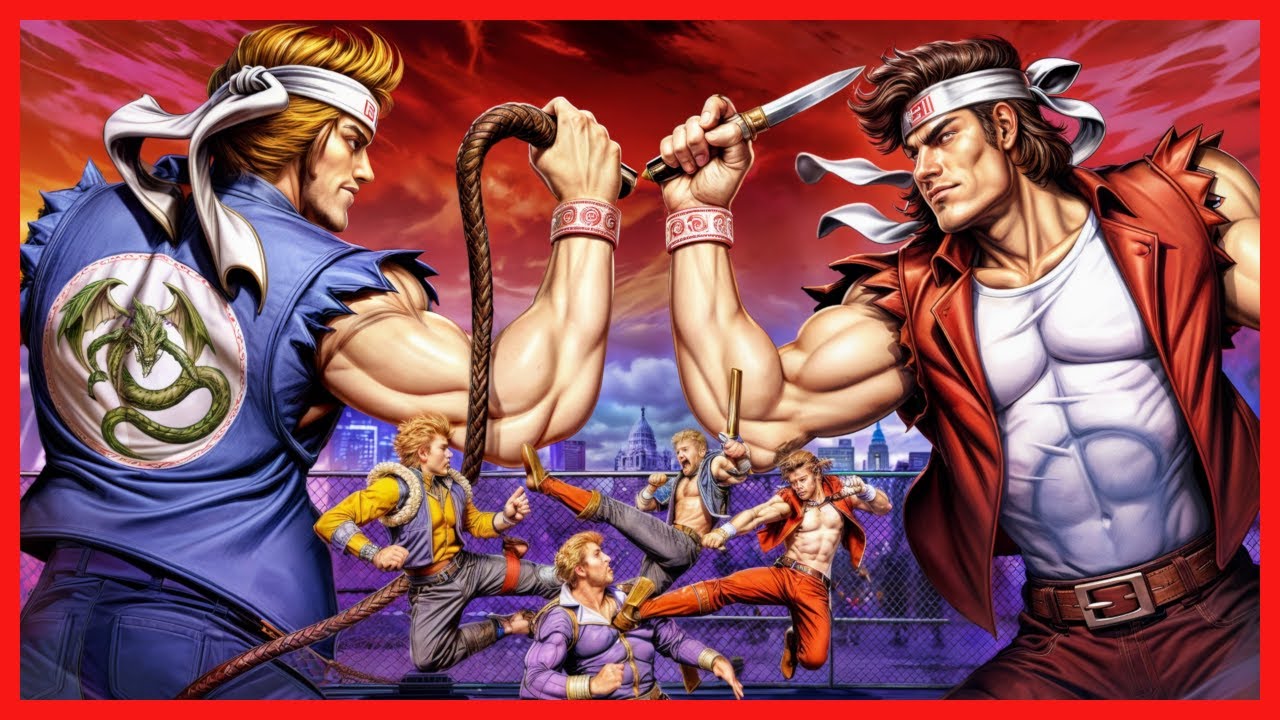 Double Dragon PLUS Bootleg 4Players Co-Op OpenBOR
