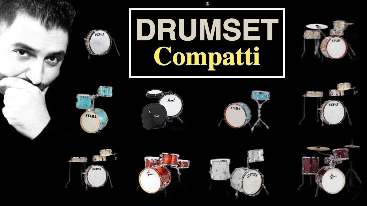 Acquistiamo un Drumset Compatto -Travel-Jazz