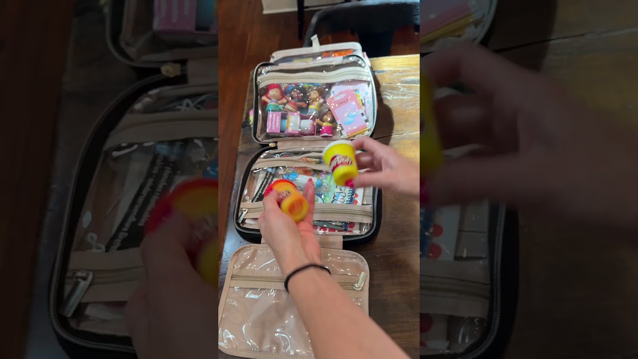 Pack my toddler travel toys with me!