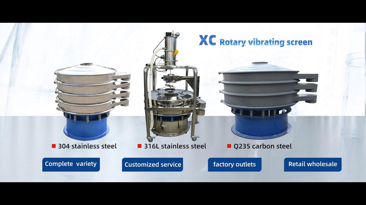 Powder Particle Liquid Sieving Machine  Vibro Vibrating Screen