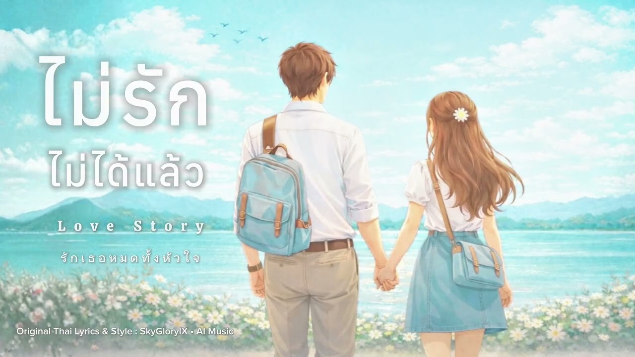 ไม่รักไม่ได้แล้ว - Love Story | Original Thai Lyrics & Style : @SkyGloryIX  | AI Music