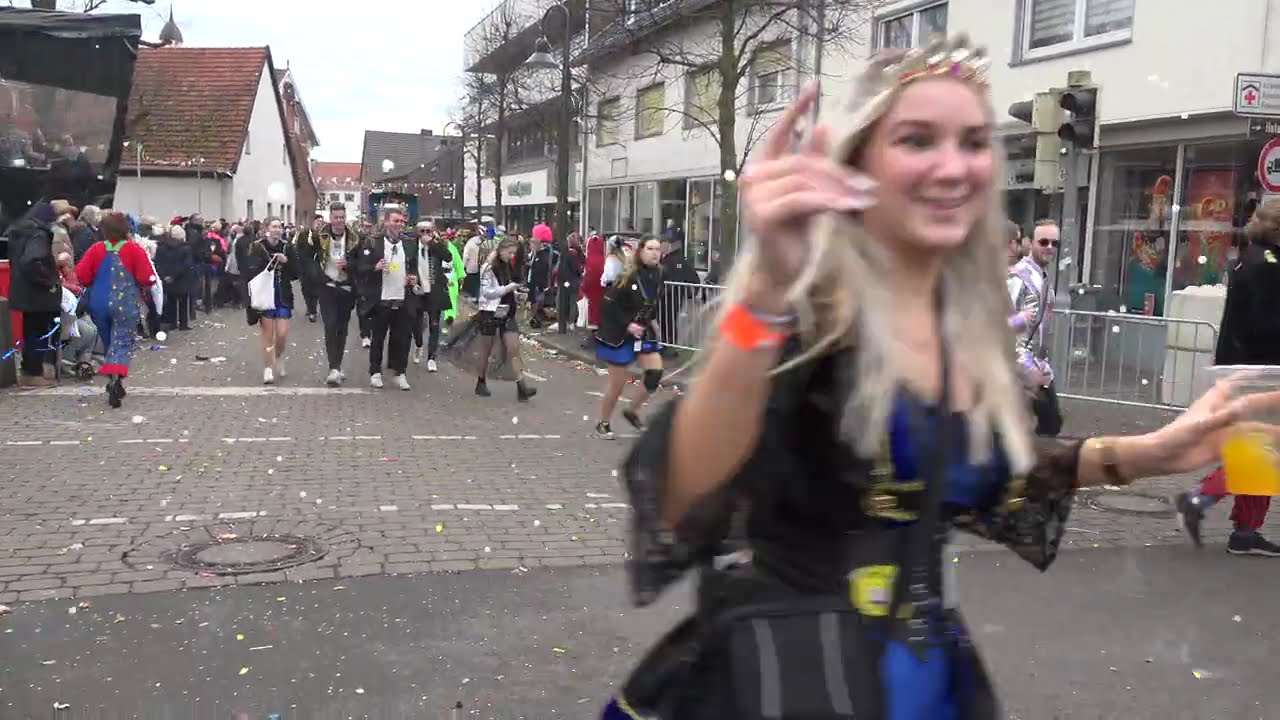Carneval in Damme 2025 - Rosenmontagsumzug Teil 13