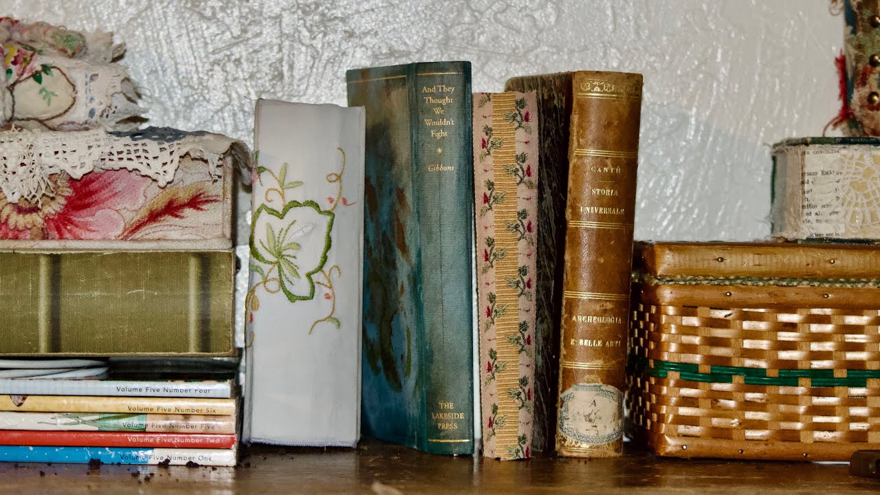 Первый журнал закончен. Изготовление четырёх разных видов журналов, часть 5.