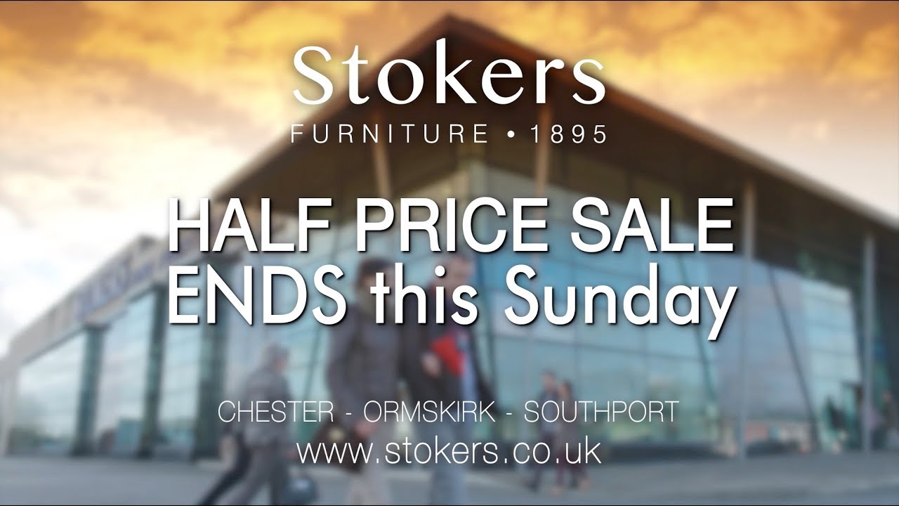 Stokers HALF PRICE sale ends Sunday
