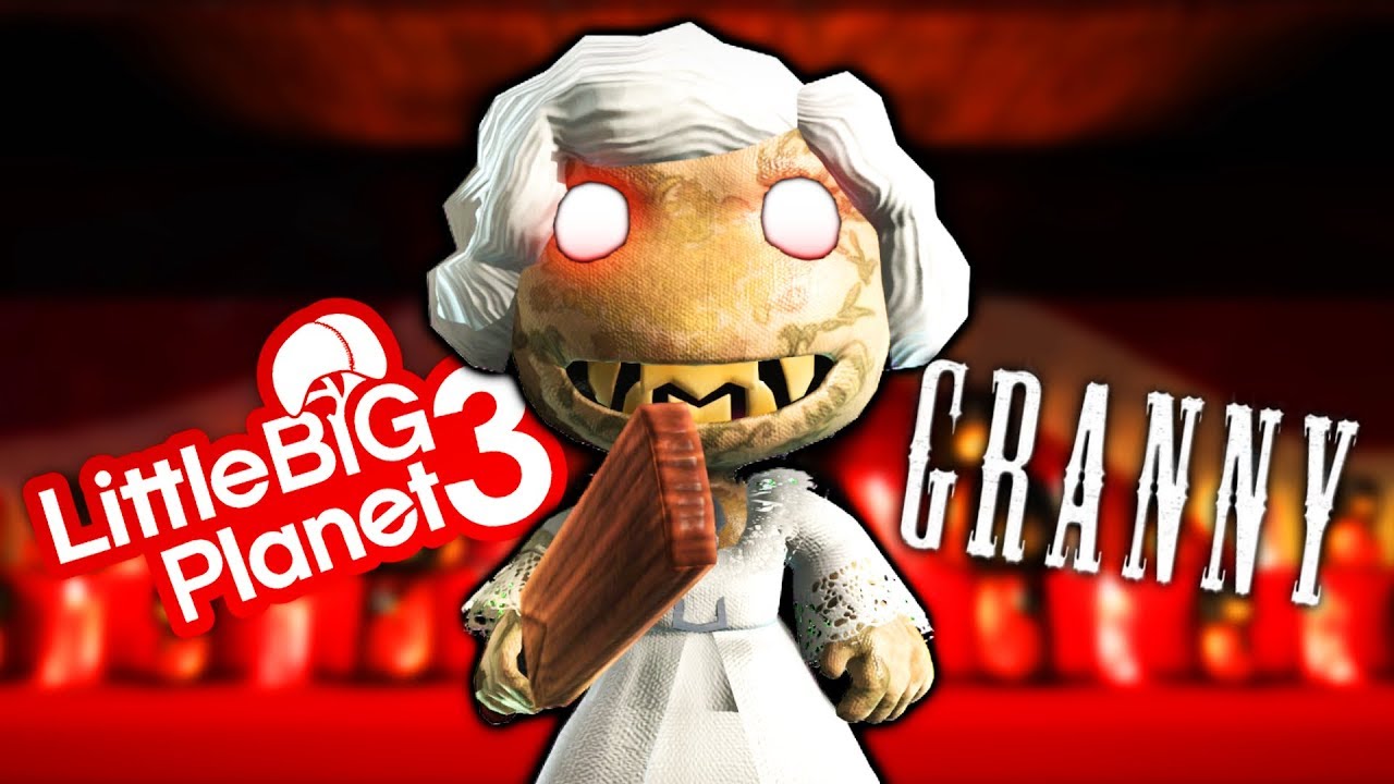FREE Granny Costume From Granny Horror Game - LittleBigPlanet 3 PS4 Gameplay | EpicLBPTime