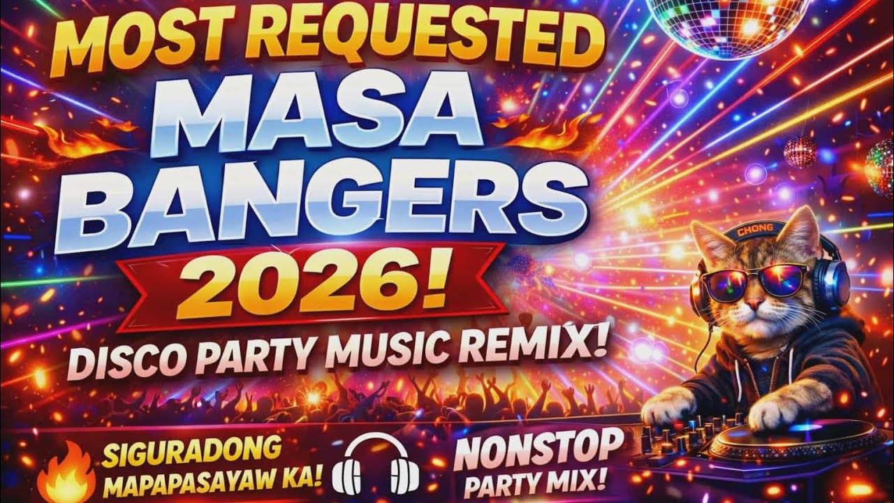 💥MOST REQUESTED SONGS💥MASA BANGERS 2026💥DISCO PARTY REMIX💥@chongryanvlog