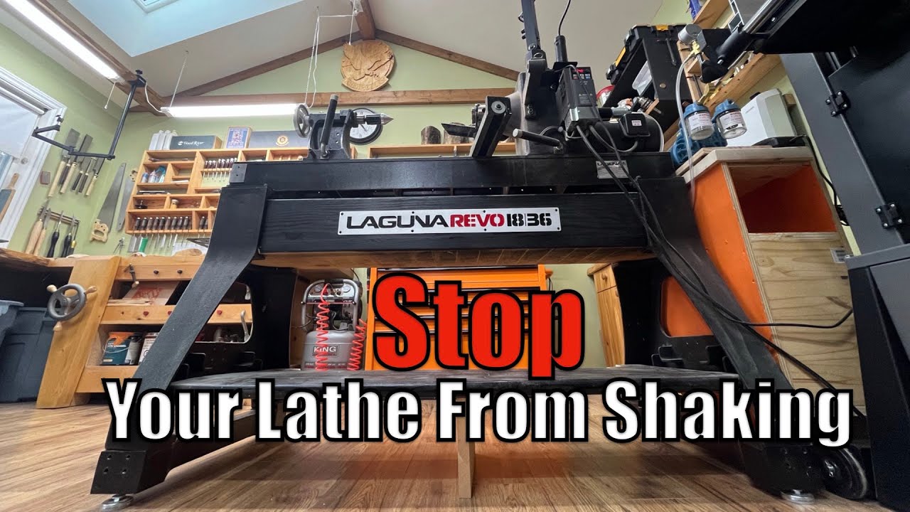 How To Stop Your Wood Lathe From Shaking
