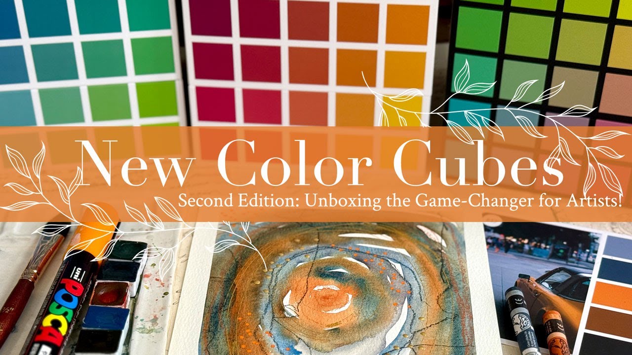 Новый Color Cube, второе издание: распаковка революционного решения для художников!
