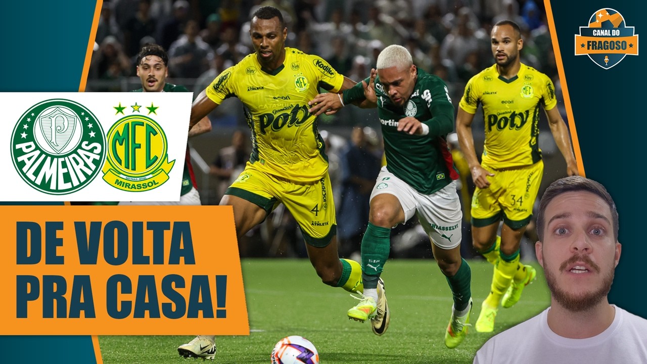 ALLIANZ PRECISA SER DECISIVO! PALMEIRAS X MIRASSOL PELO BRASILEIRÃO 2026