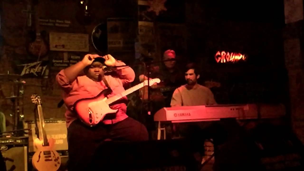 Blues Shuffle with Christone Kingfish Ingram at Ground Zero Blues Club 12-18-14
