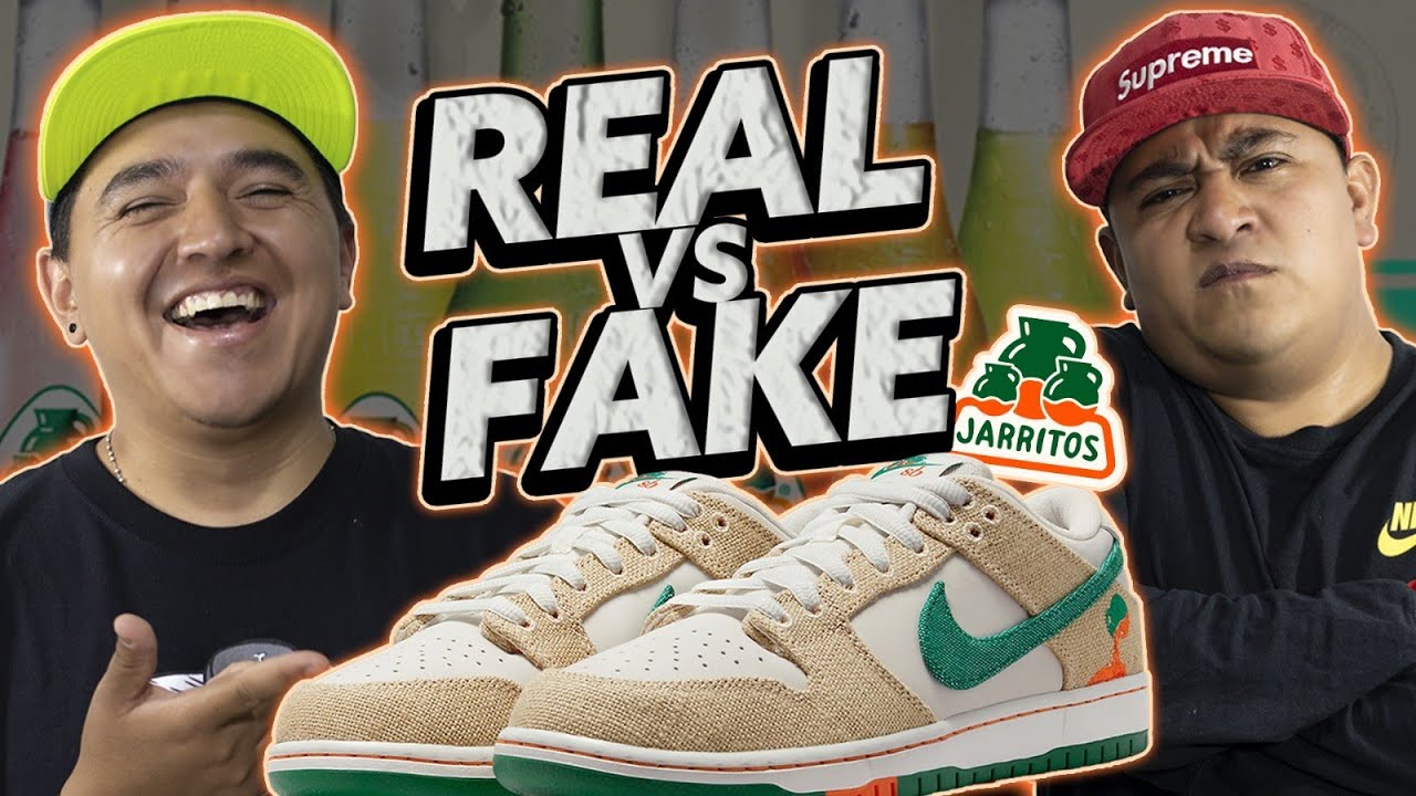 COMPARATIVA JARRITOS x NIKE DUNK SB LOW | LEGIT VS FAKE CALIDAD SUPREMA!