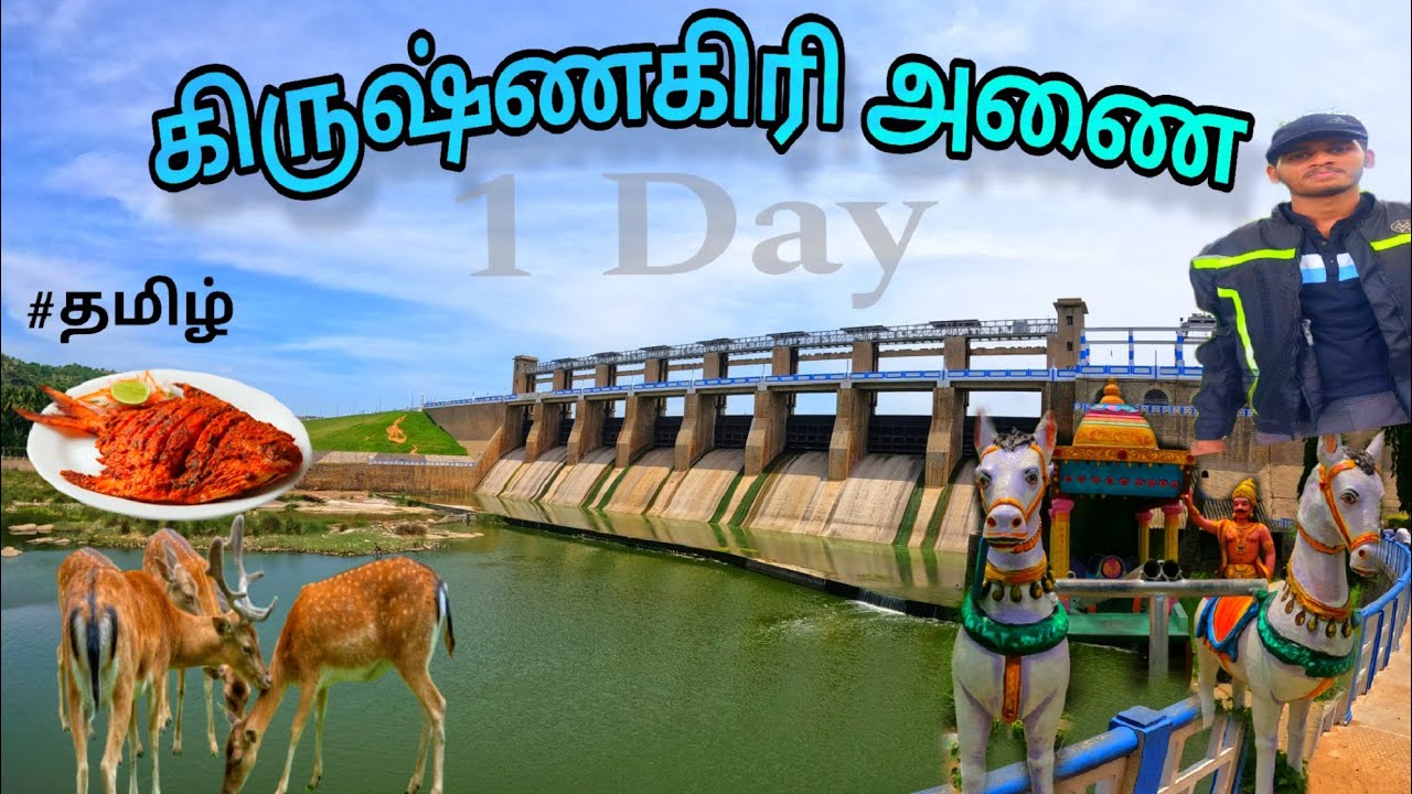 🚯Watch full video 😀 | KRP Dam in Krishnagiri🥳 | 1 day plan |  #krpdam #krishnagiri #fun #enjoyment
