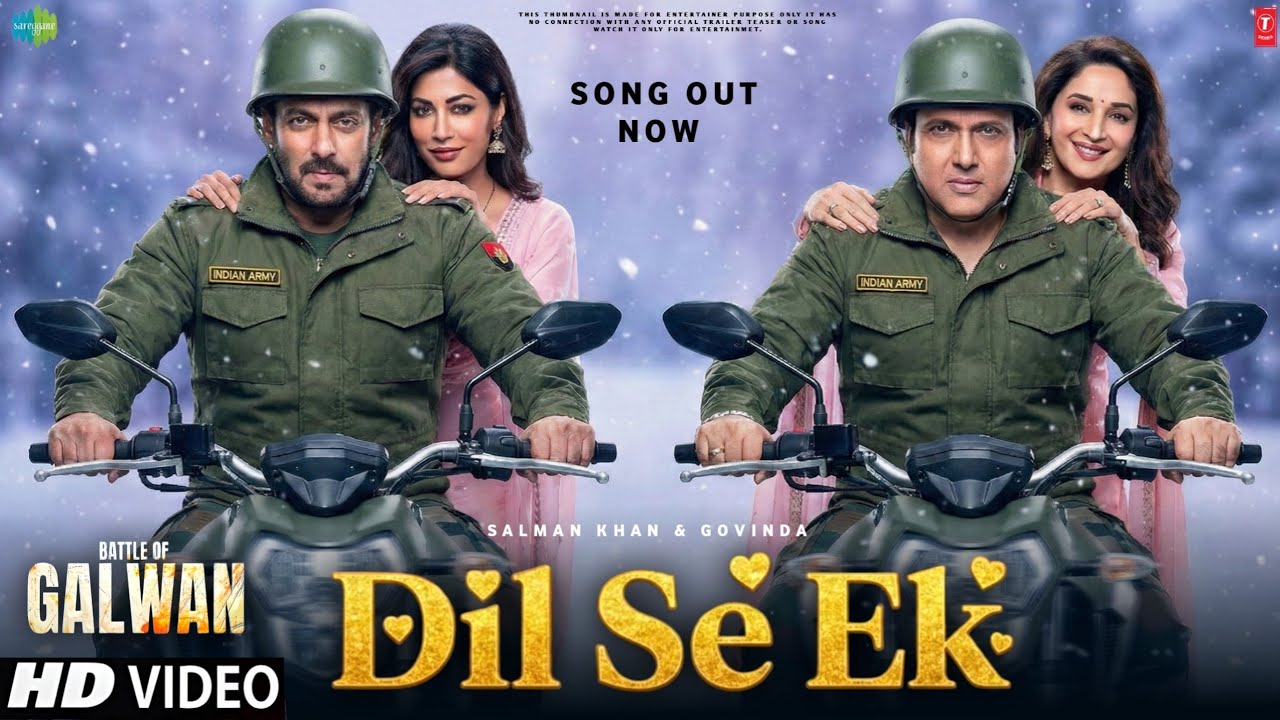 Battle Of Galwan Song - Dil Se Ek | Salman Khan | Chitrangada Singh | Govinda | Concept Song