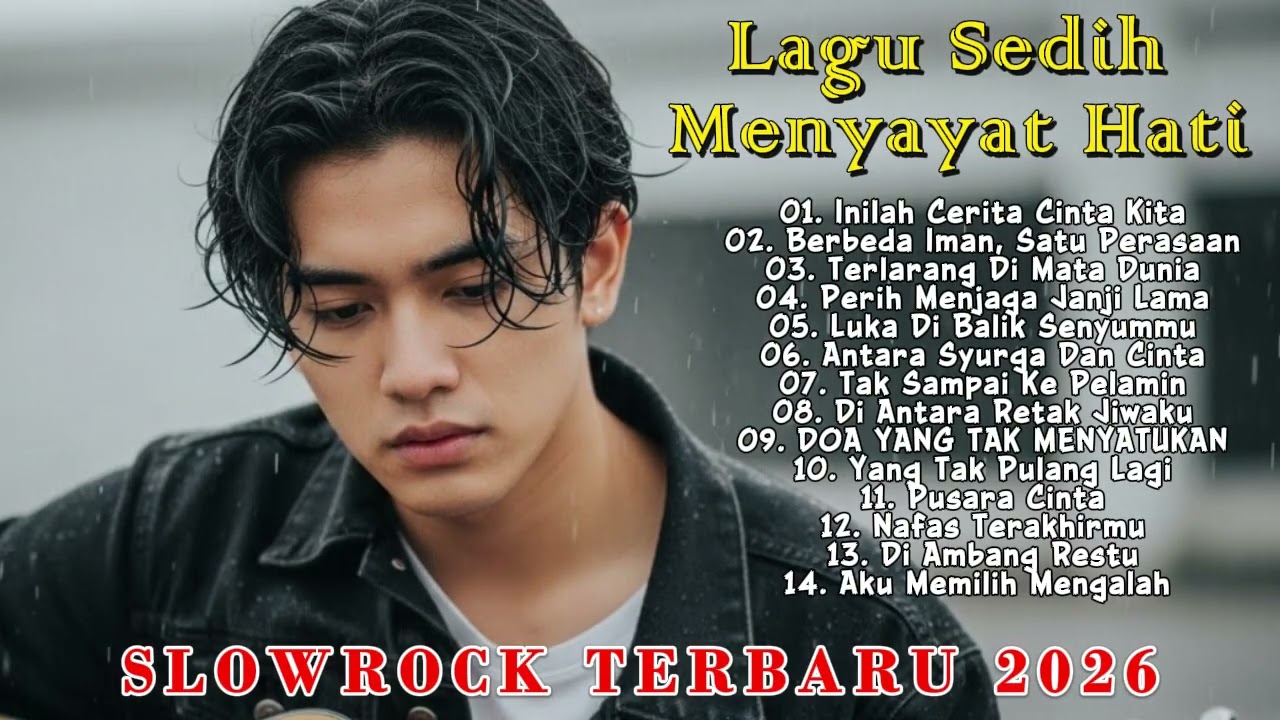 LAGU BUAT MANTAN TERSEDIH 😭 INILAH CERITA CINTA KITA💔 BALLAD SLOW ROCK TERBARU 2026